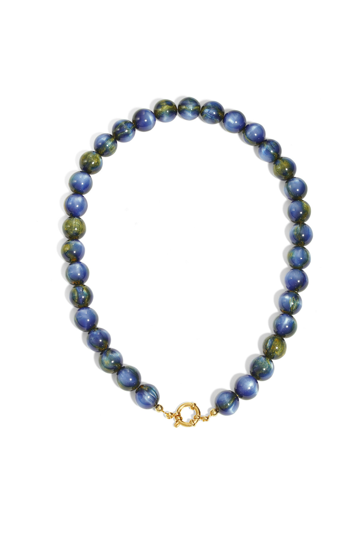 Perlenkette mit verblasstem Design - 12mm h5 
