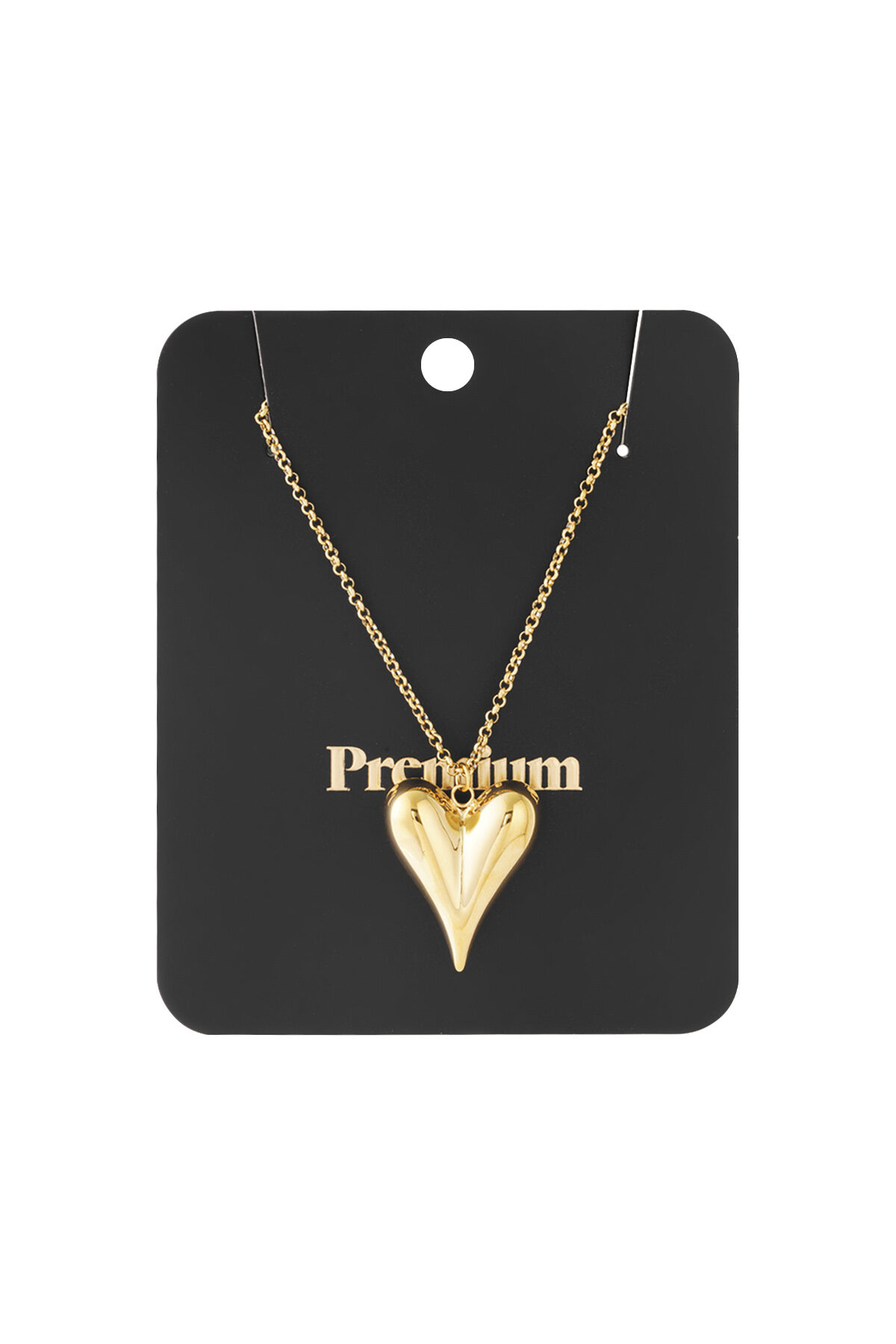 simple necklace with iconic heart medium Picture4