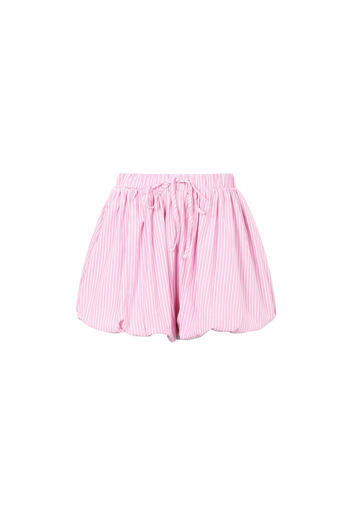 Woven Cotton Women's Shorts Casual Stripes h5