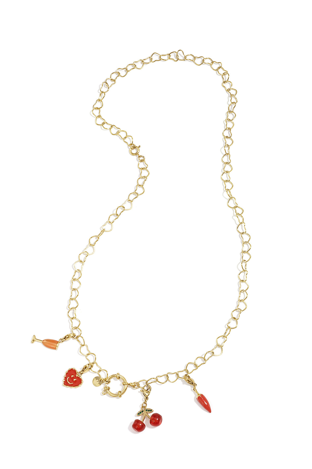 2-in-1 necklace bracelet with heart-shaped links Picture4