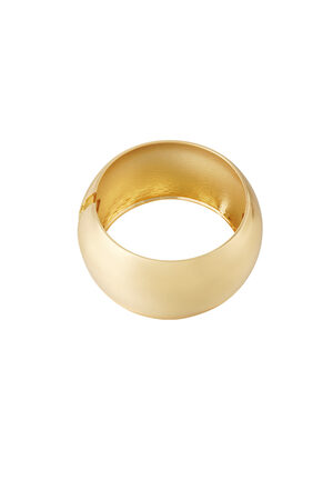 Brazalete con brillo dorado h5