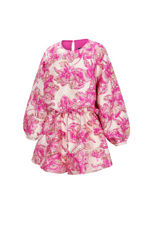 Flower Jumpsuit (Pack with plastic bag) h5 Picture2