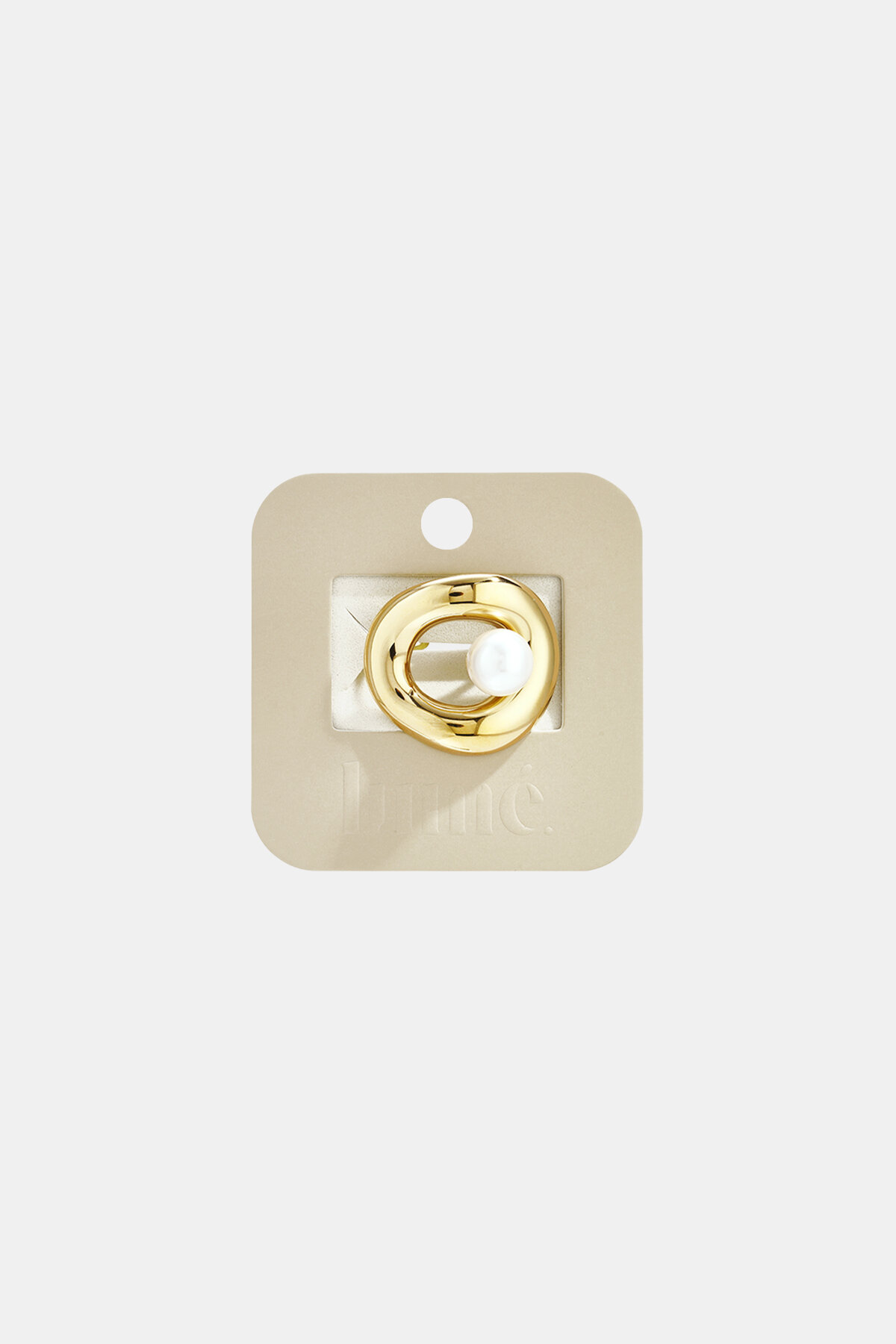 Stainless Steel Statement Rings circle Casual Daily Simple Series Women's jewelry h5 Picture4