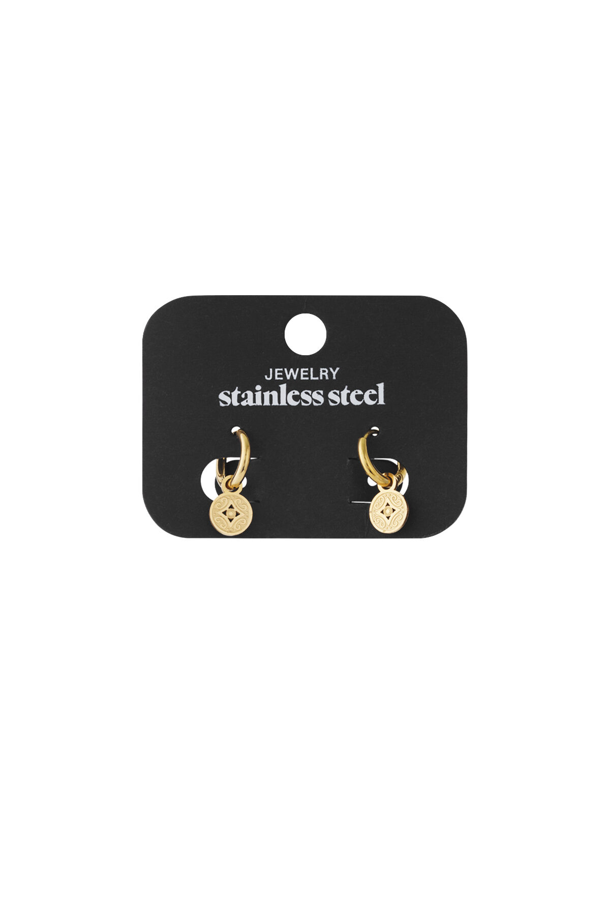 Roma coin earrings h5 Picture4