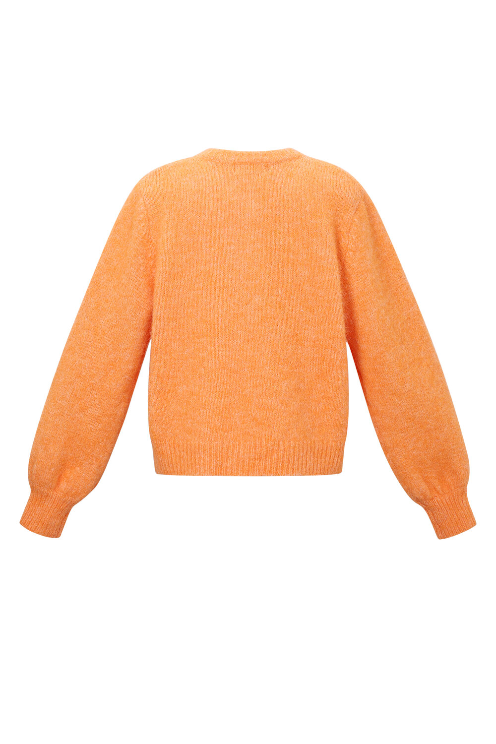 Knitted Polyester Fiber Women's Cardigan Casual Solid Color Fall/Winter h5Picture3
