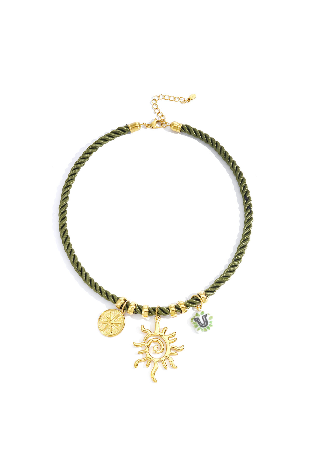 Polyester Anhänger Halsketten Sonne Casual Daily Simple Series Damenschmuck 2