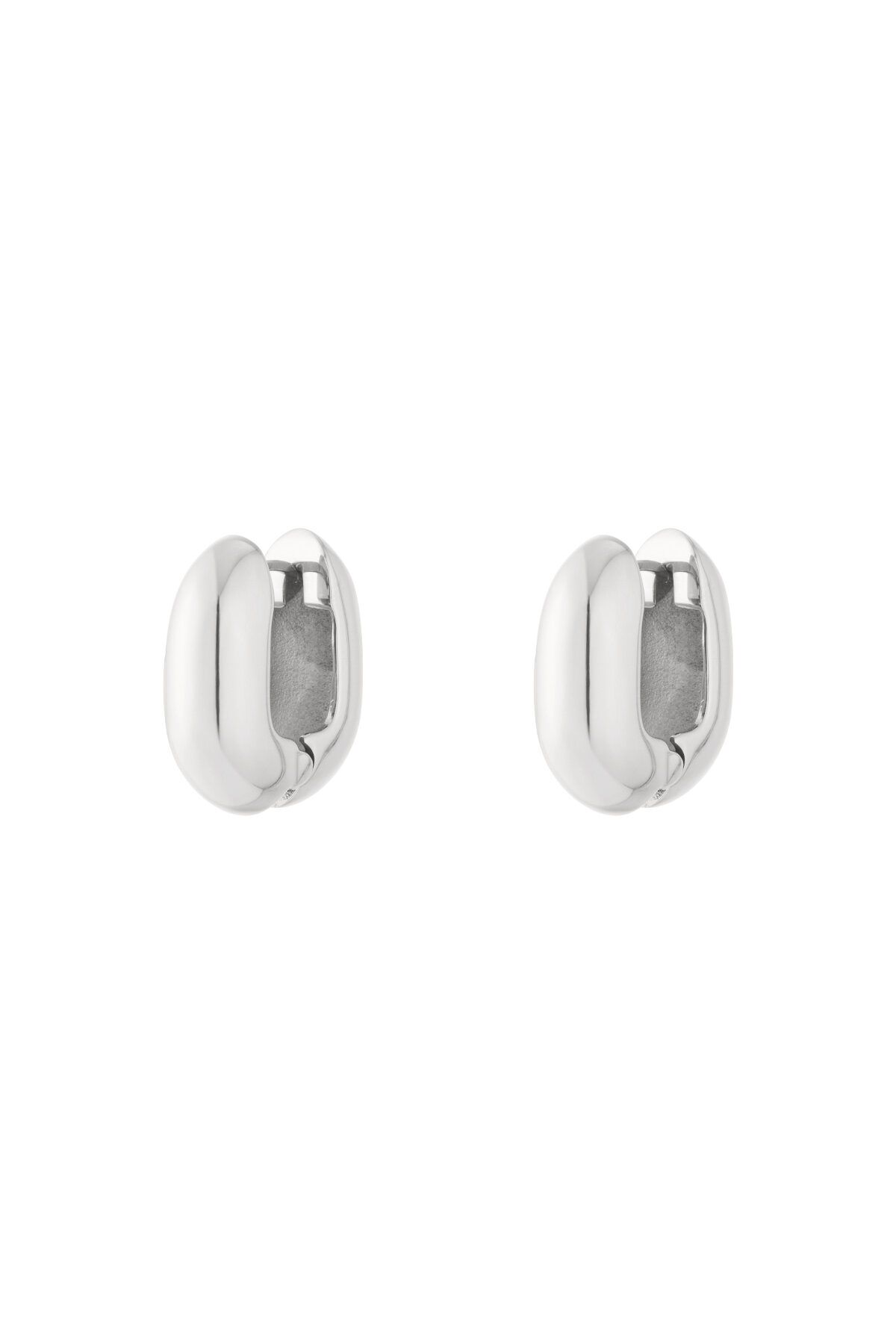   Hoop Earrings irregular shape rectangle Casual Daily Simple Series Women's jewelry h5 Picture3