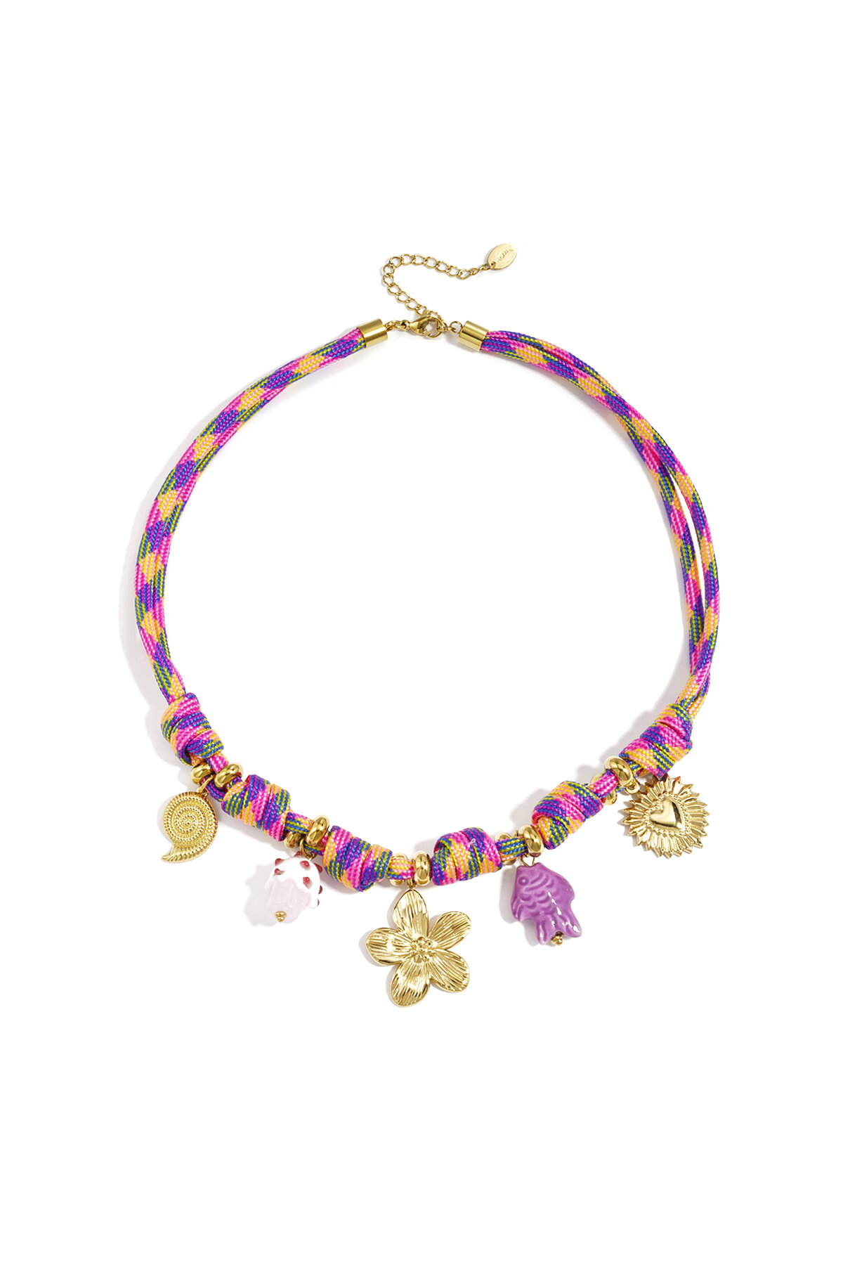 Rope Pendant necklaces Flower Holiday/Beach Women's jewelry 2