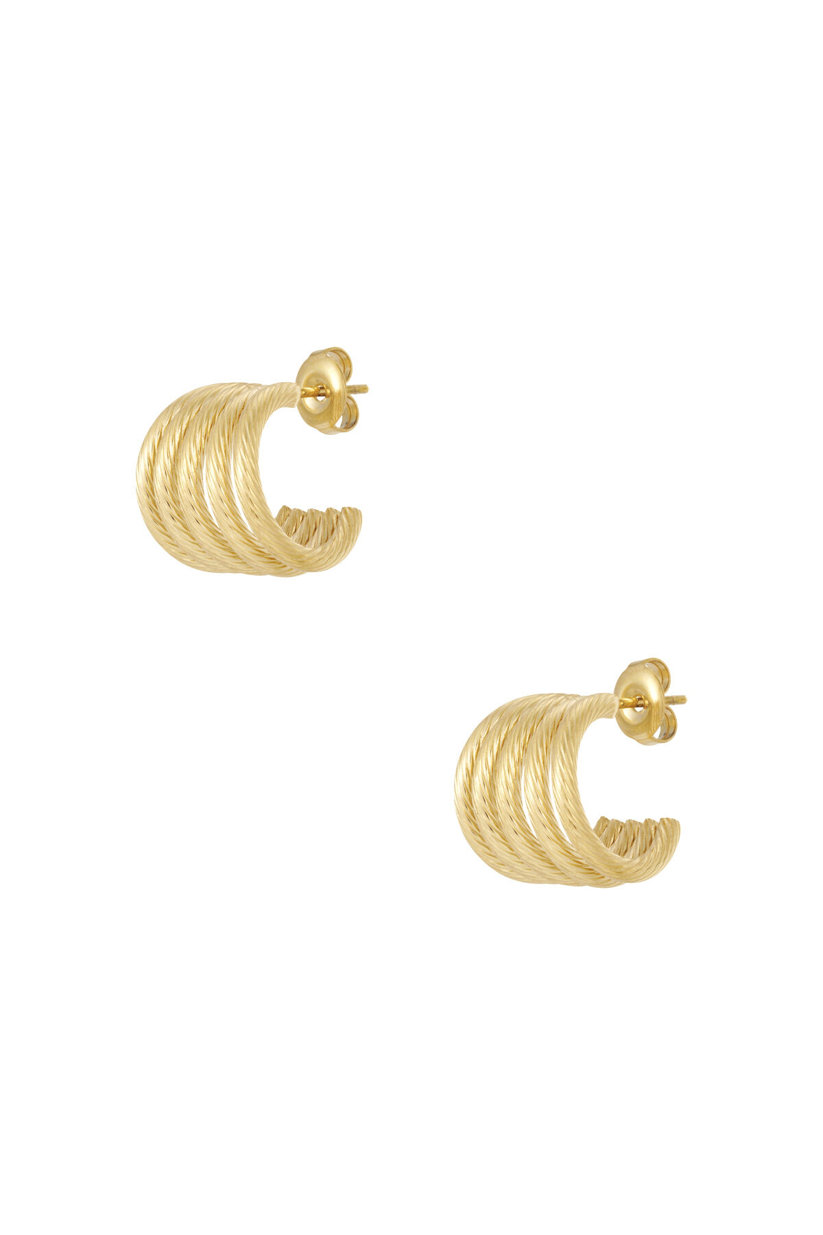 Edelstahl Ohrstecker Geometrisch Casual Daily Simple Serie Damenschmuck h5 