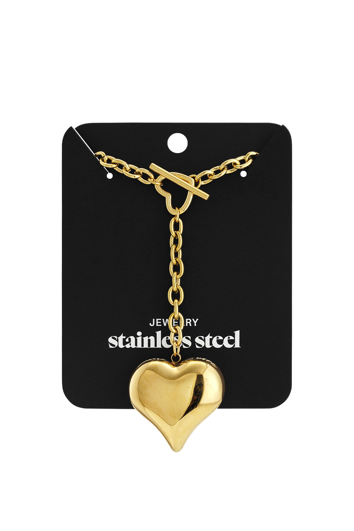 Stainless Steel Pendant necklaces Heart Casual Daily Women's jewelry h5 Picture6