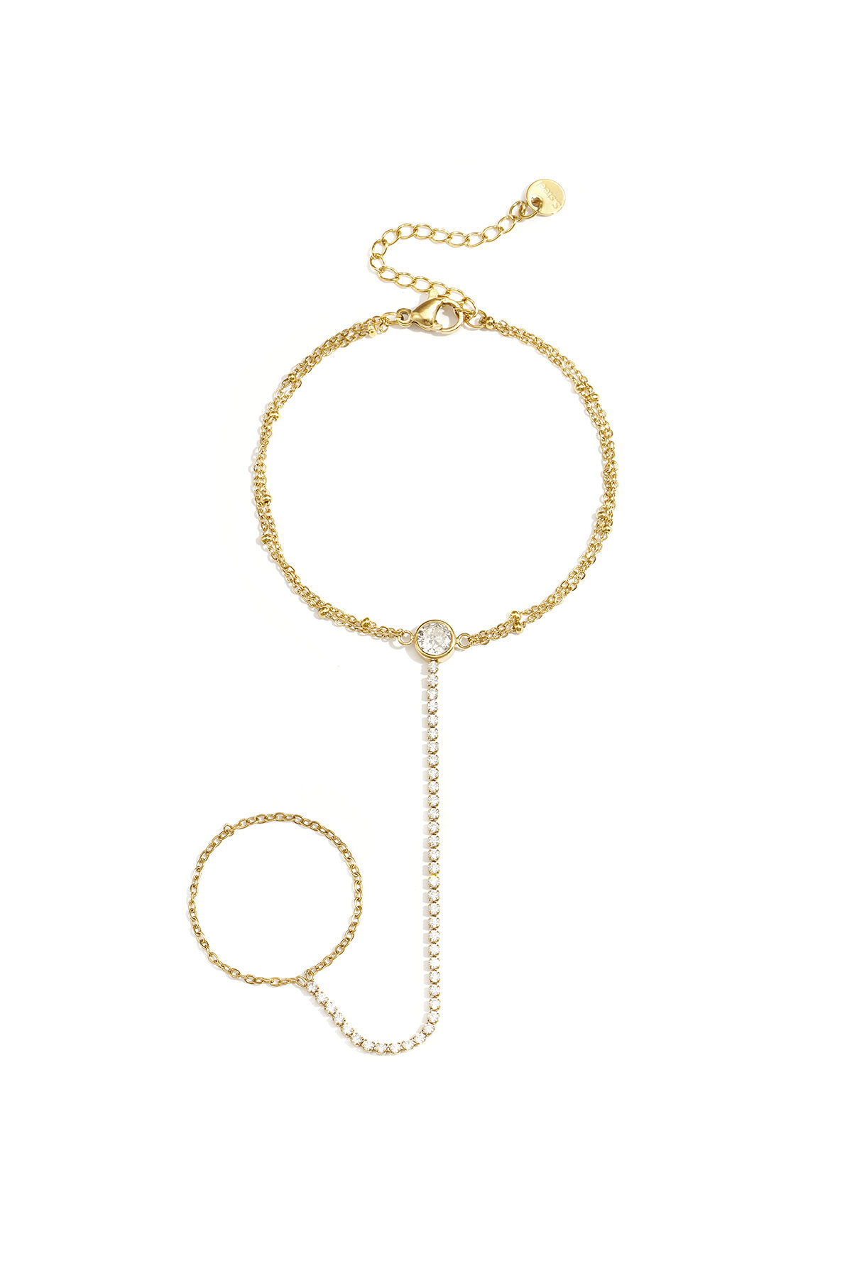 Handchain tennis-style with statement stone h5