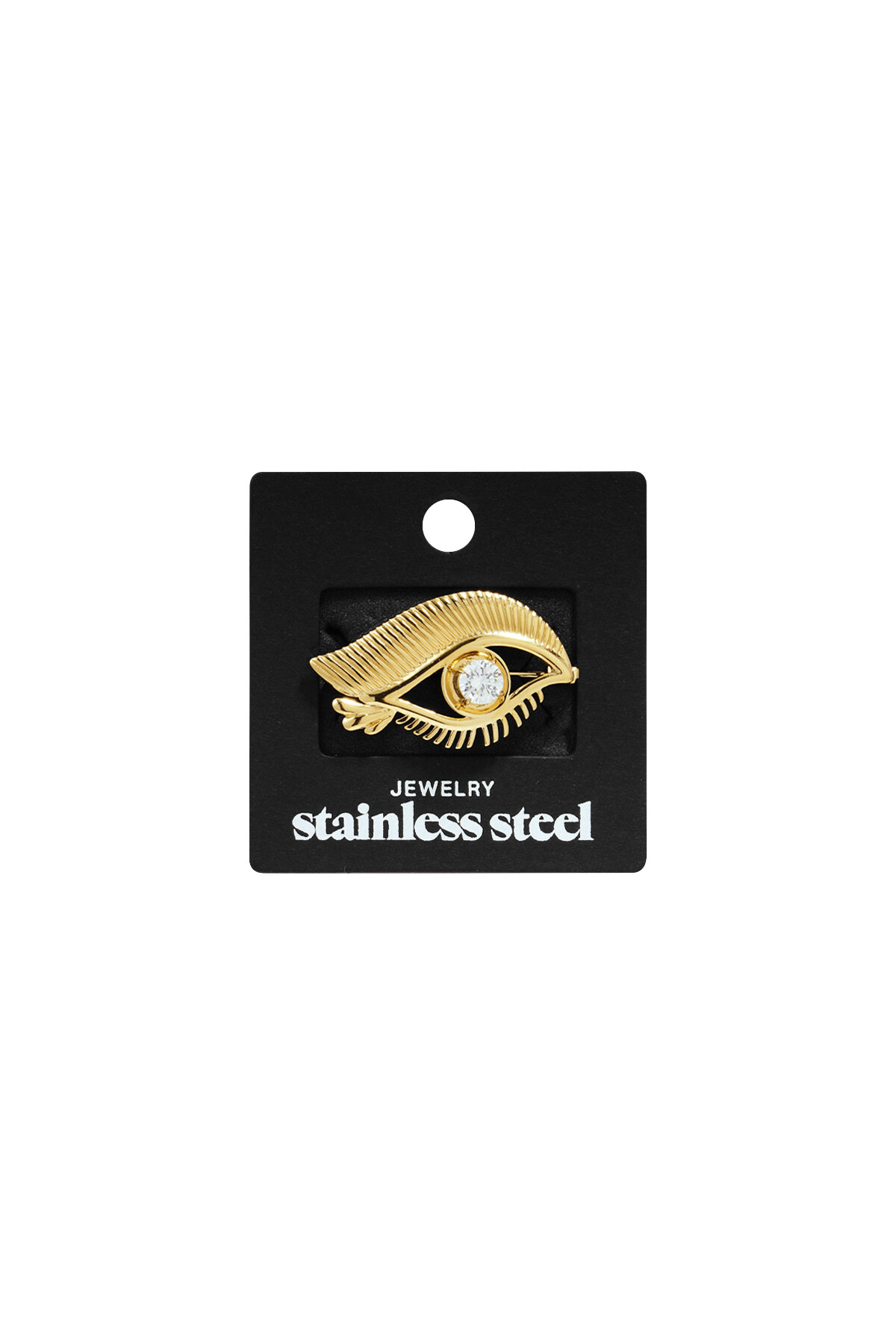 Eye brooch with stone h5 Picture5