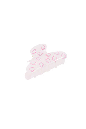 Hair clip with mini hearts h5