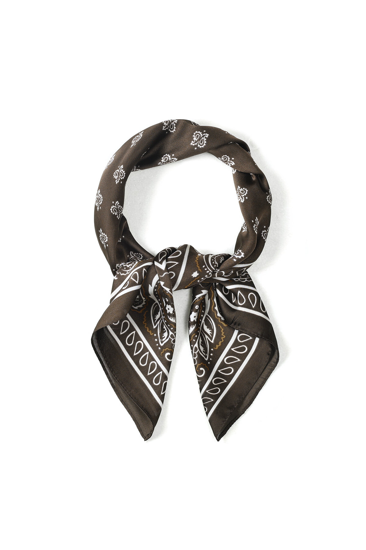 Sciarpe estive con motivo paisley, casual, in poliestere, accessori per tutti i giorni