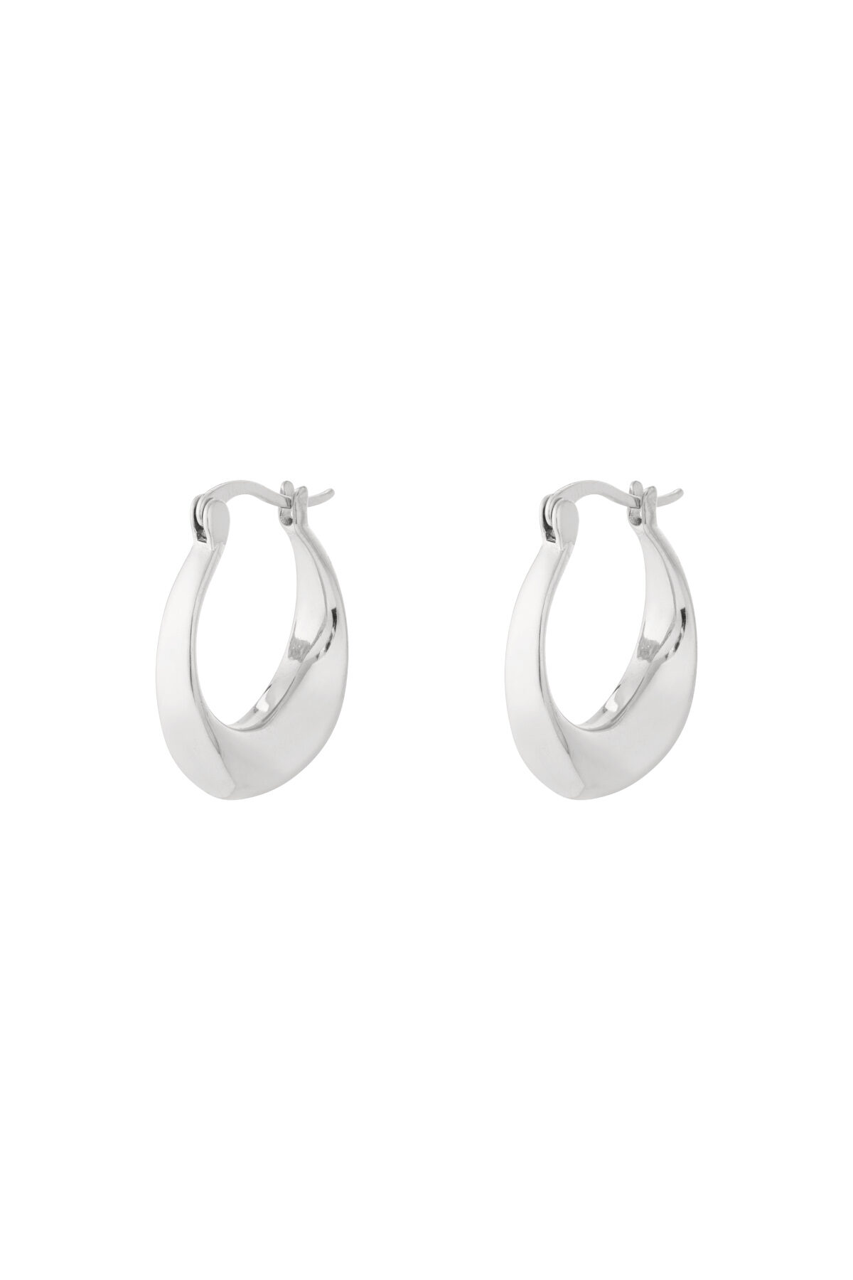 Curve hoop earrings Picture2