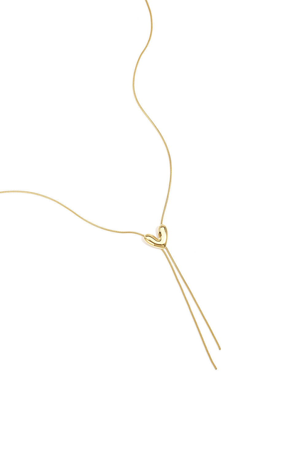 Halsketten mit Herzanhänger aus Edelstahl, lässige und schlichte Serie, Damenschmuck