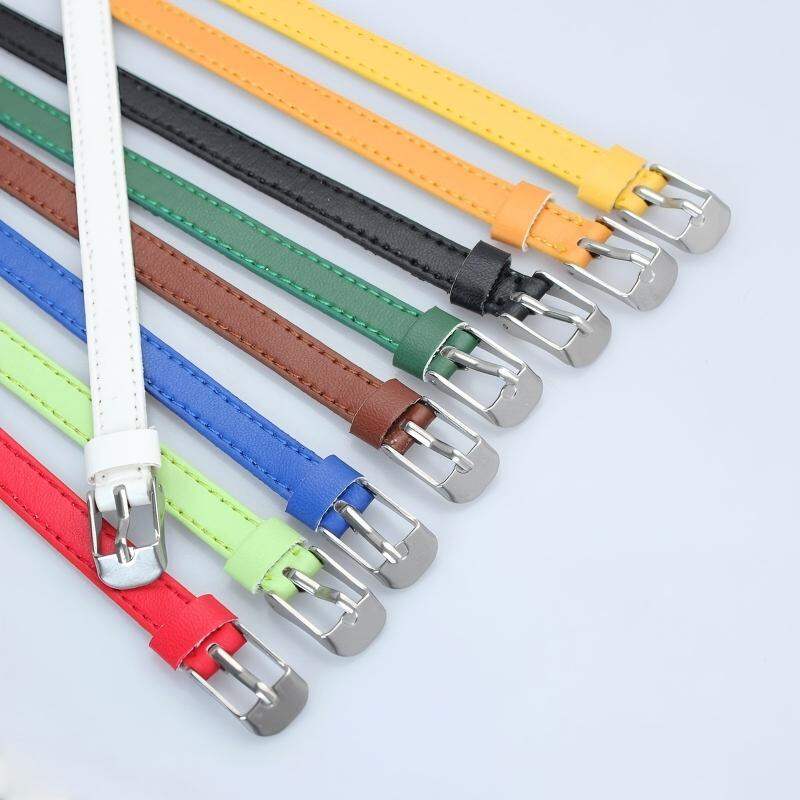 Bracelets à breloques simples à faire soi-même pour femmes, couleur unie, en PU h5 Image4