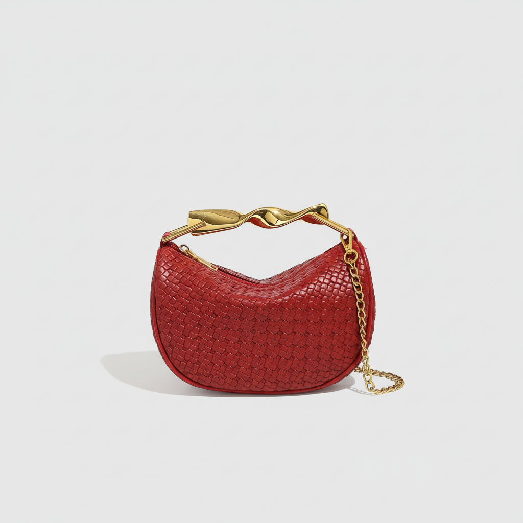 Bolso de mano para mujer de cadena elegante y versátil de 1 pieza para uso diario