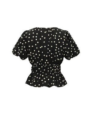 Peplum Polkadot Top h5 Picture3