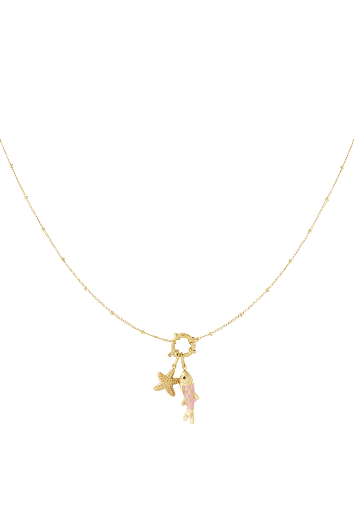 Crab DIY necklace