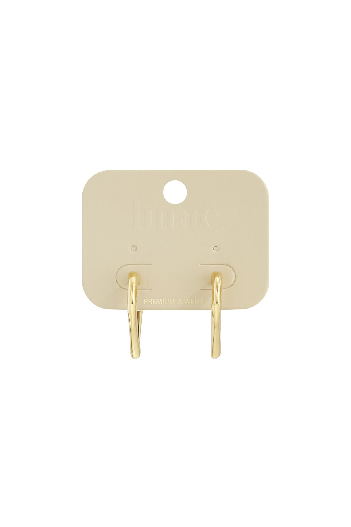 Creolen Herz Simple Daily Simple Serie Damenschmuck h5 Bild5