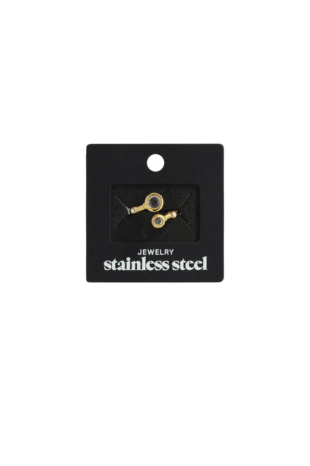 Stainless Steel Minimalist Rings circle Casual Daily Simple Series Women's jewelry h5Picture4