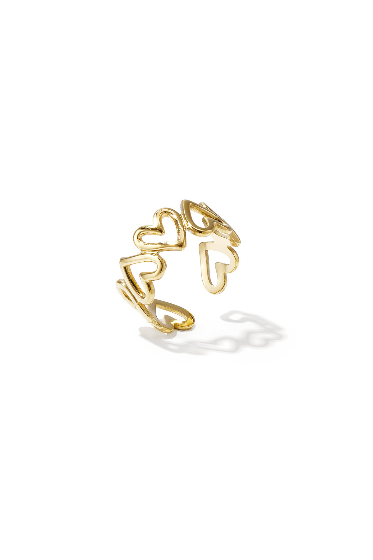 twisted love ring 