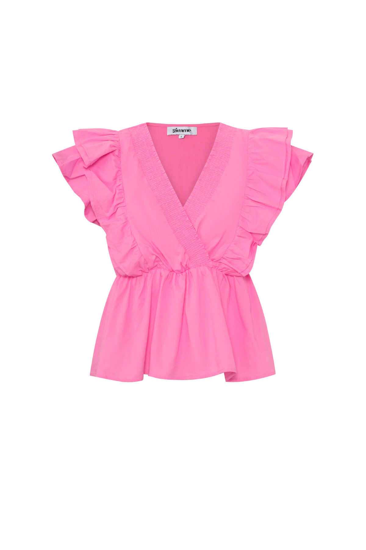 Blouse sans manches tissée élégante bordure frangée couleur unie printemps/été 2