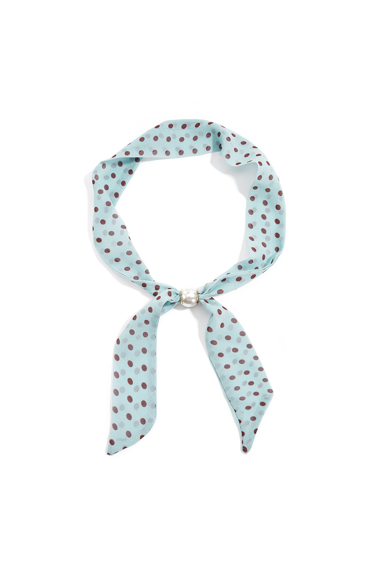 Sciarpe estive a pois, poliestere, accessori quotidiani