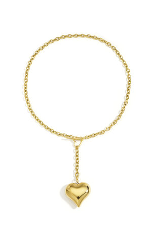 Stainless Steel Pendant necklaces Heart Casual Daily Women's jewelry h5