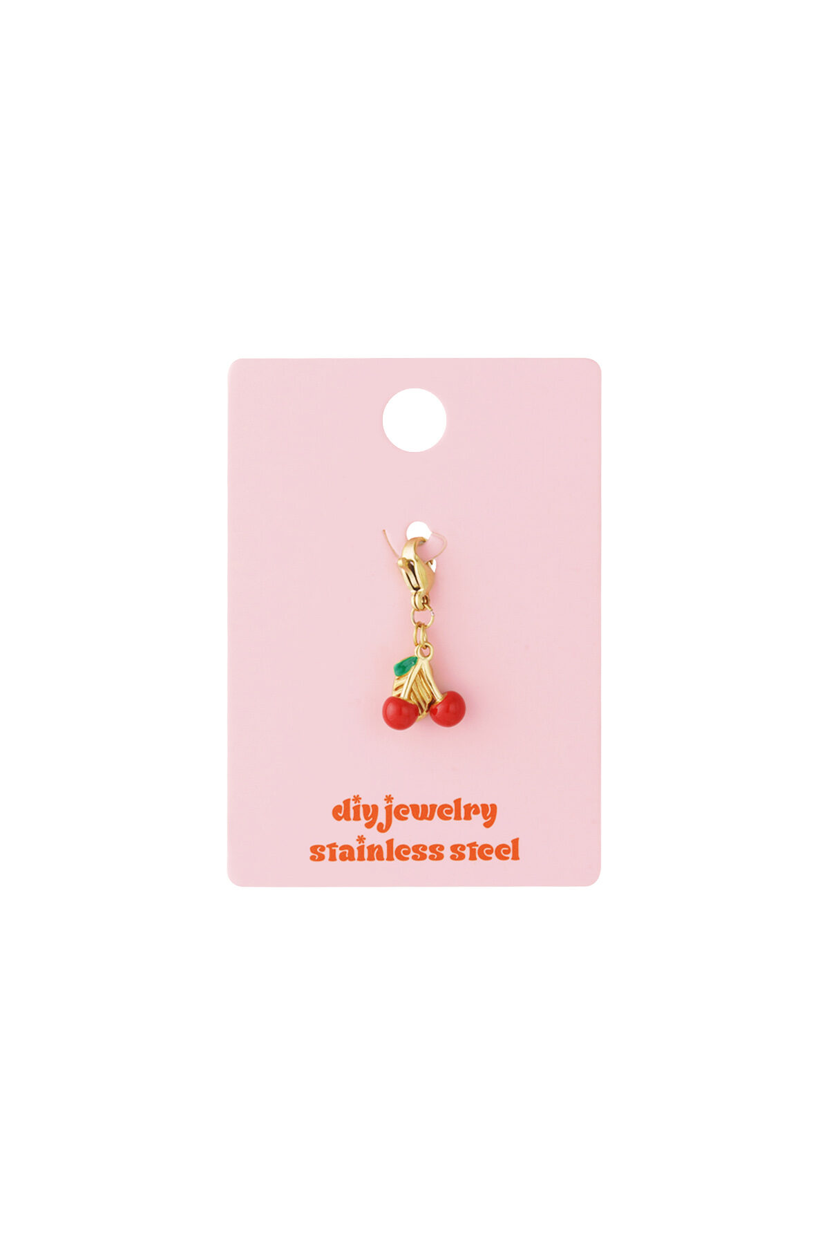 Stainless Steel Jewelry Charms Plant DIY Daily Simple Series Women's jewelry h5Picture5