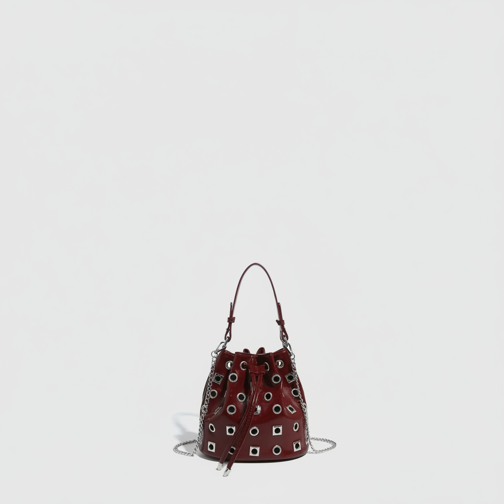 1 Piece Luxurious Fashionable and Classic Rivet Women's Shoulder Bags h5 Picture2