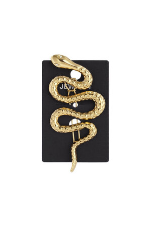 Brooch hairpin snake with stones h5 Picture4