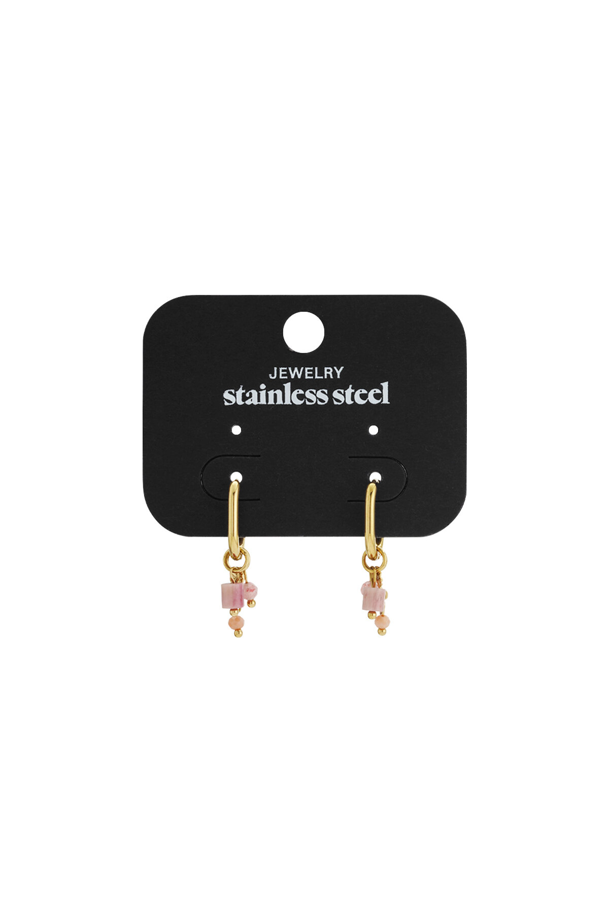 earring with black beads Picture7