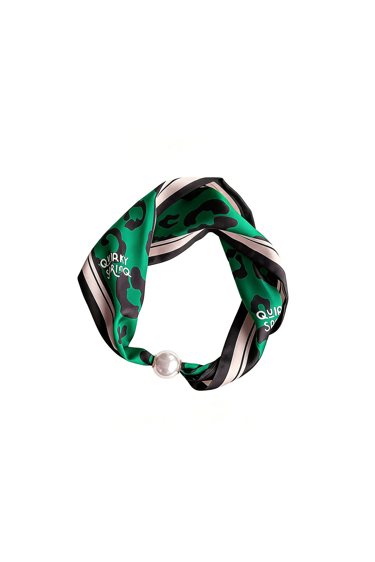 Sciarpe estive con stampa animalier, casual, in poliestere, accessori per tutti i giorni