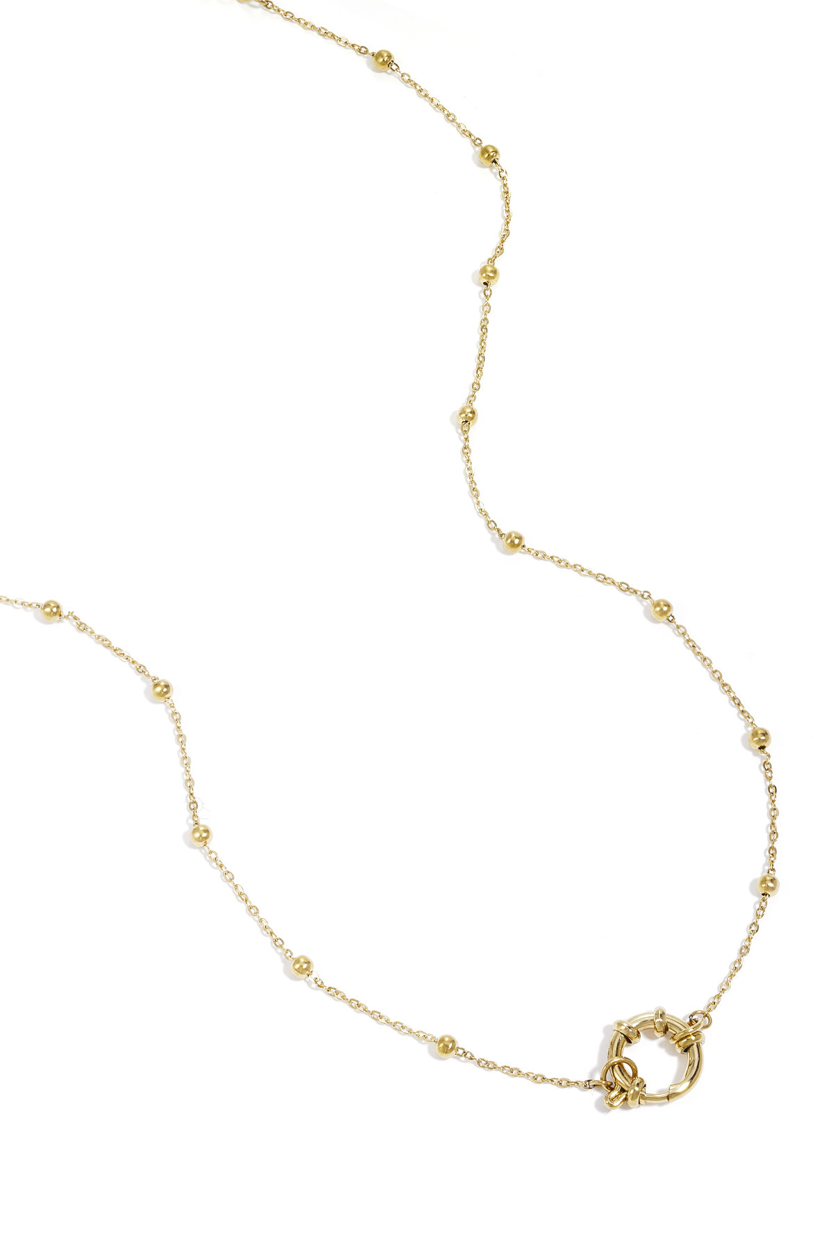 Edelstahl Kette Halsketten Kette DIY Täglich Einfache Serie frauen schmuck h5