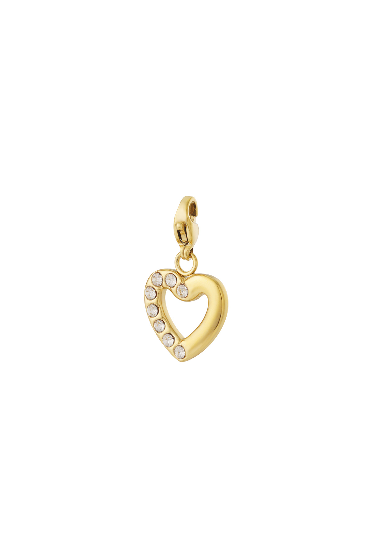 Stainless Steel Jewelry Charms Heart Casual Daily h5 
