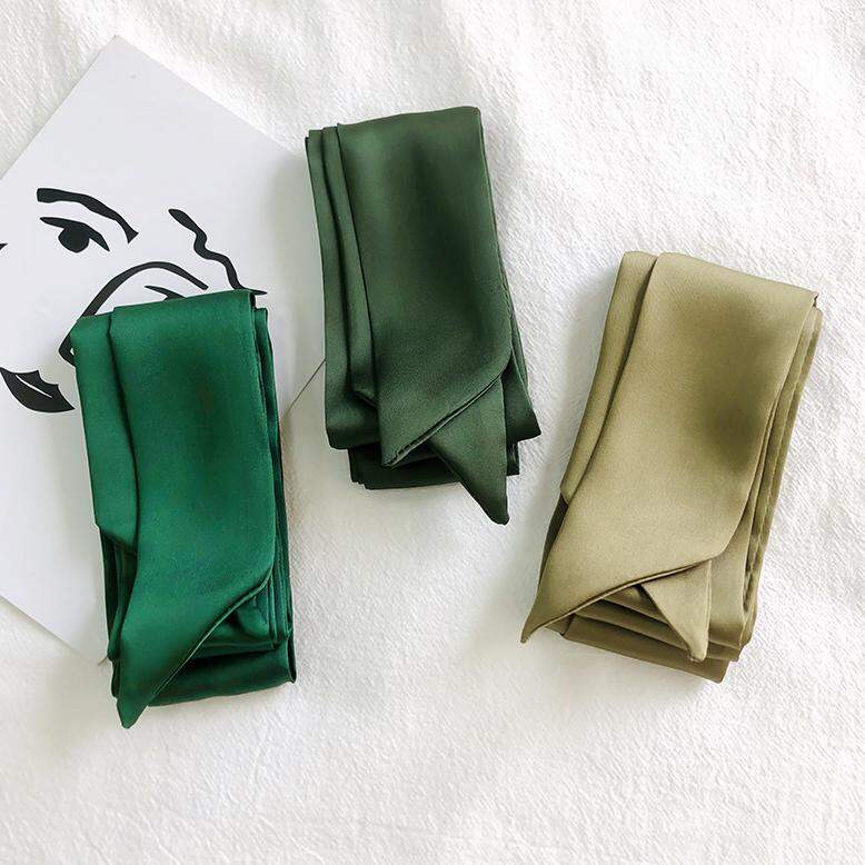 1 stuk klassieke effen polyester damesbandana h5Afbeelding2