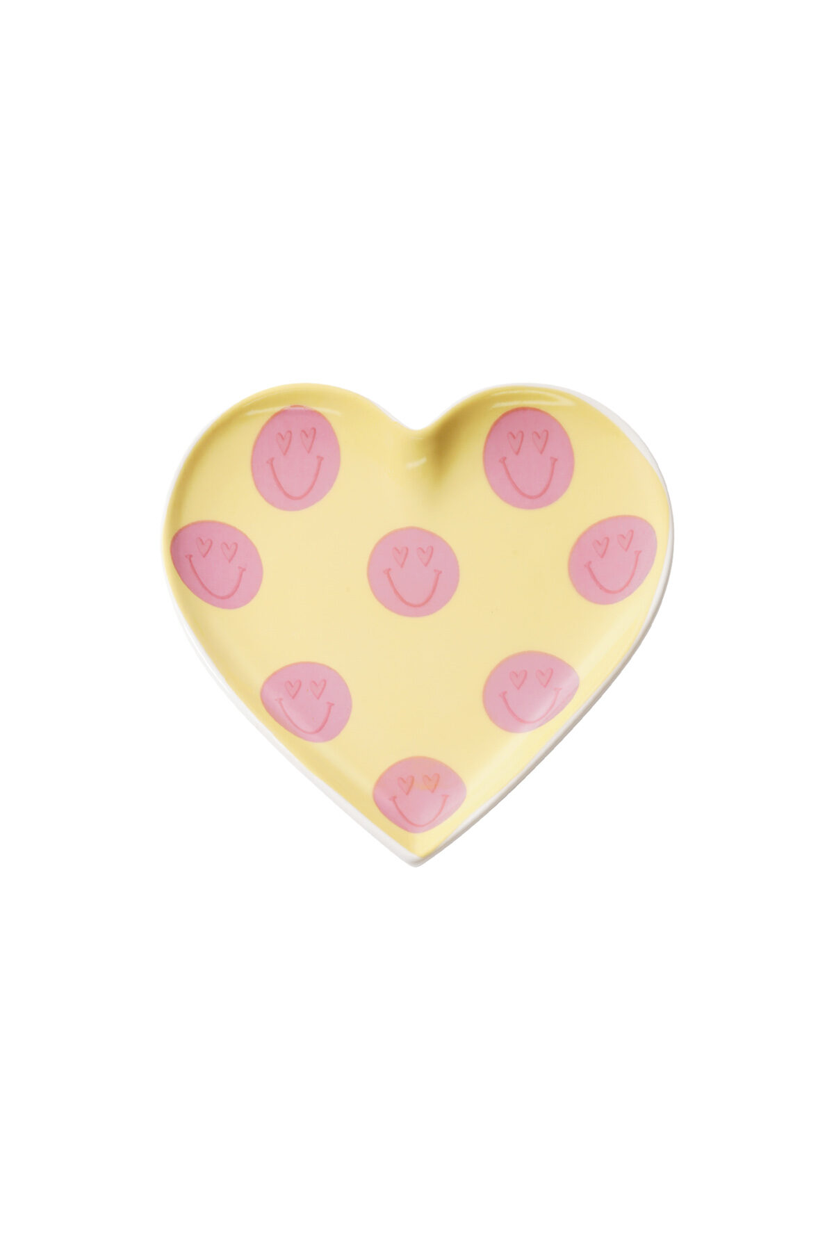 Heart jewelry tray happy 