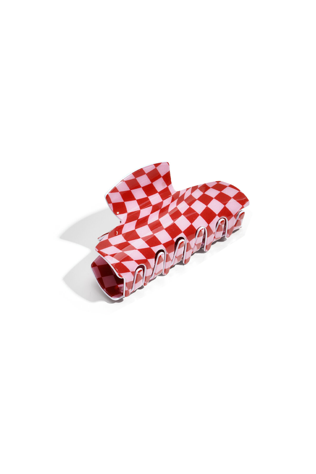Hair Clips Plaid Casual Imitation Acetate sheet Valentine's Day Accessories h5 