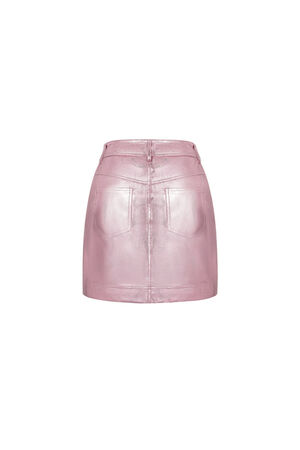 PU Mini Skirt Sexy Solid Color Spring/Summer h5 Picture6