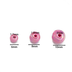 Perline acriliche brillanti fai da te con colori sfumati h5 Immagine6
