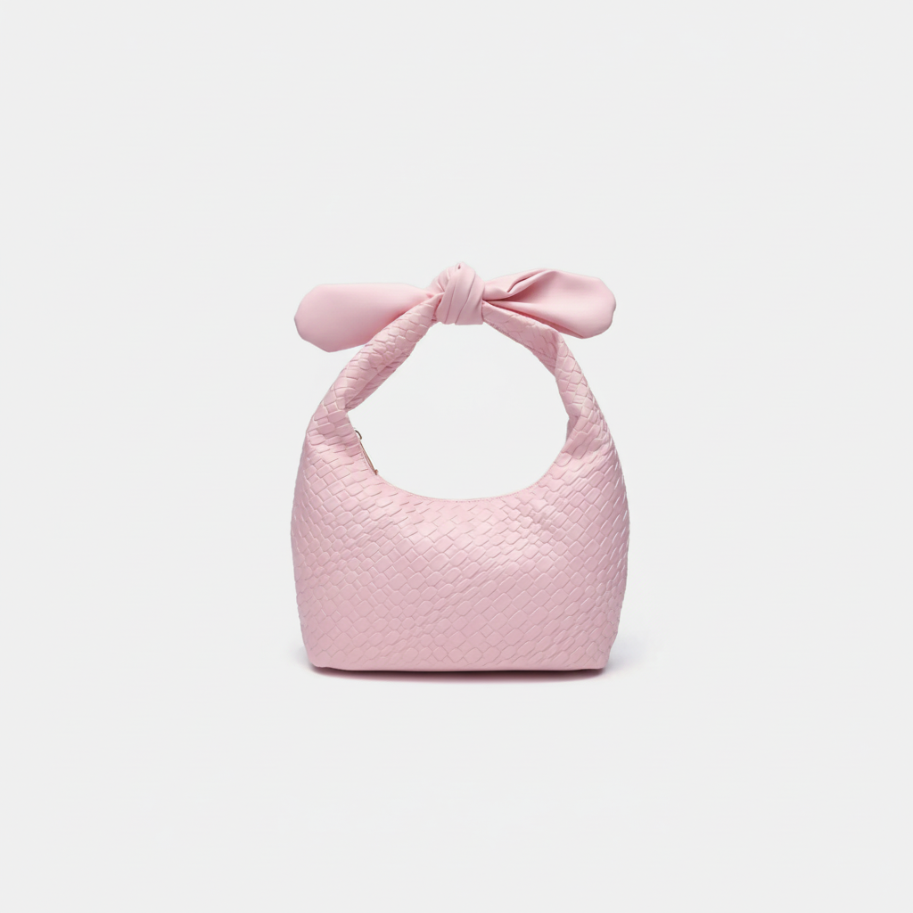 1 Piece Simple Series Sweet Bow Knot PU Women's Handbags 2