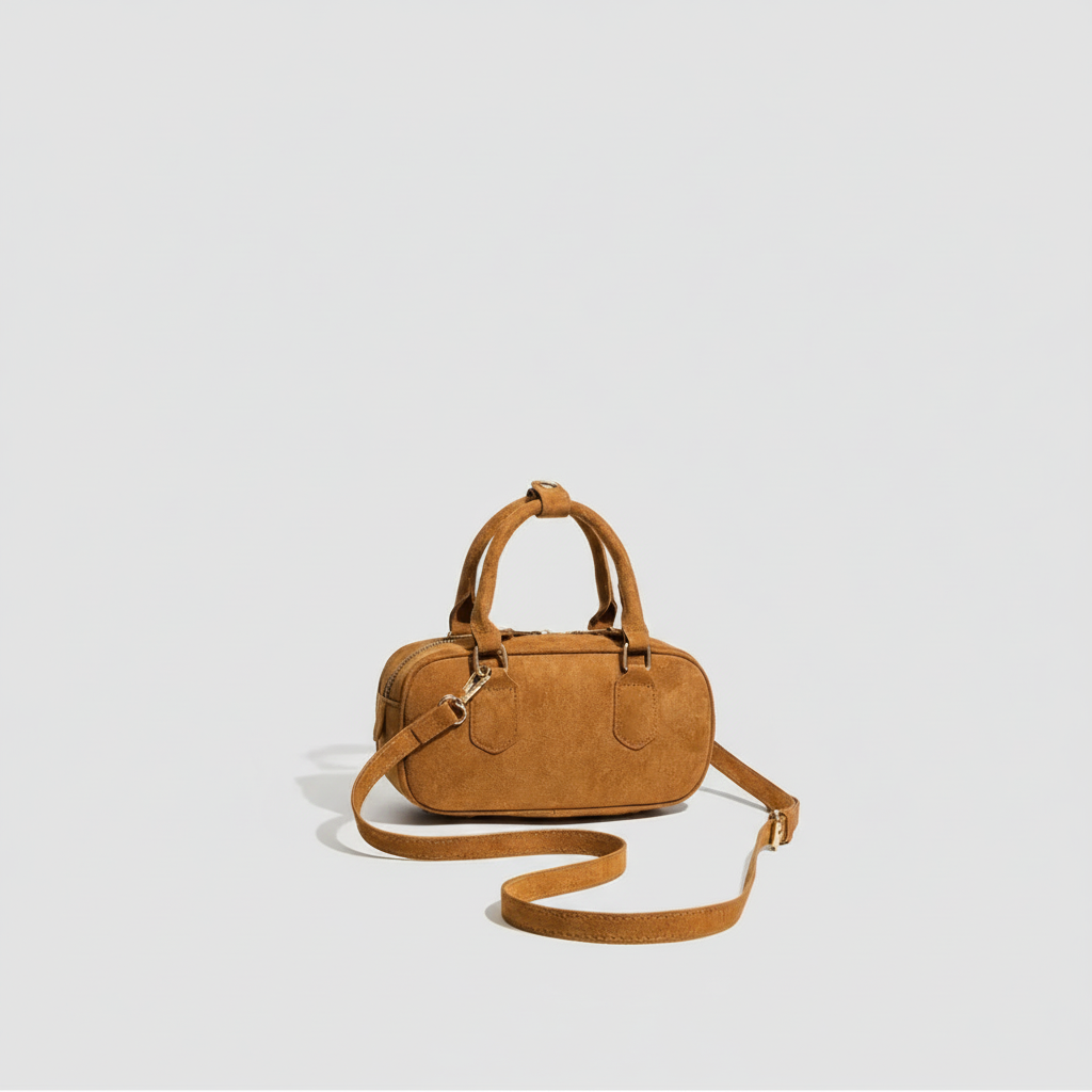 Sac à main en daim PU pour femme, 1 pièce, série simple, décontracté, couleur unie h5 Image2