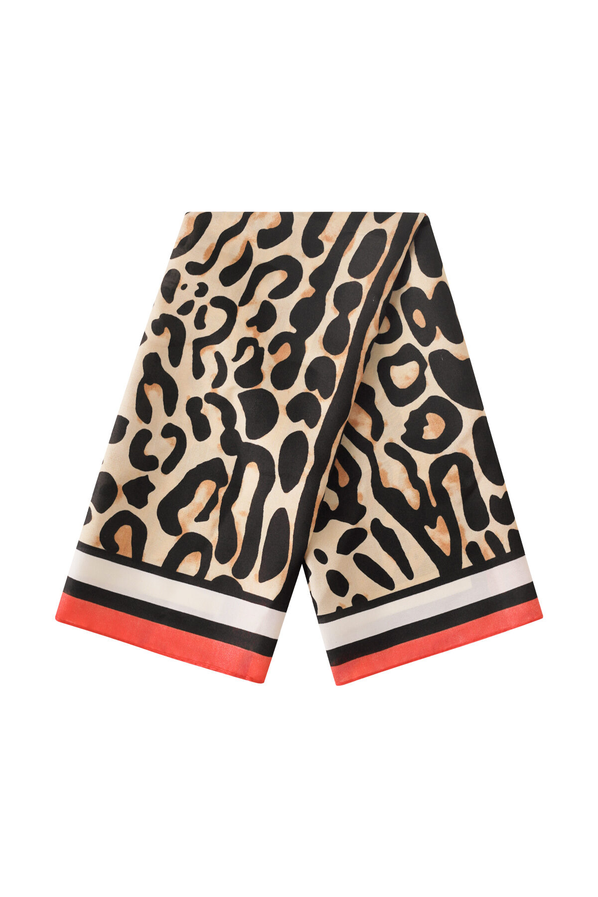 Bufanda elegante de leopardo 2