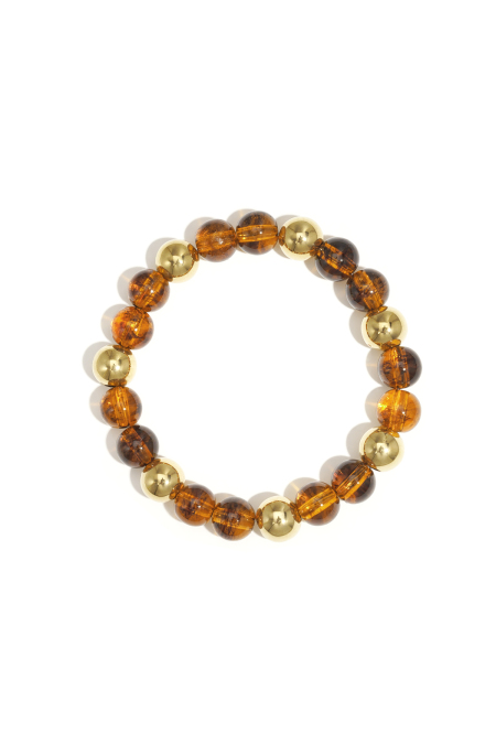 Acrylic Beaded Bracelets Beads Casual Daily Simple Series Women's jewelry-10mm