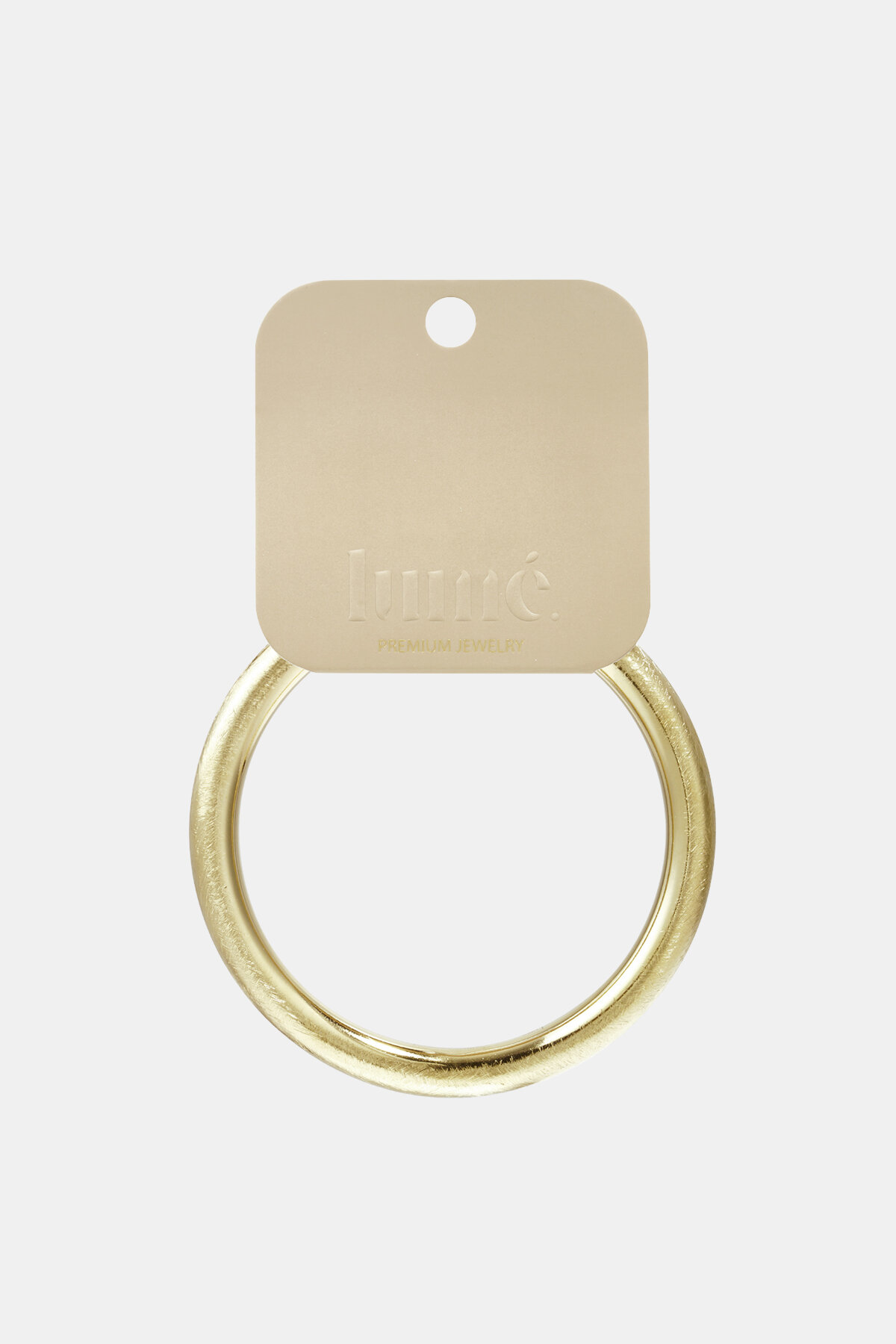 Bangle with brushed effect - 8 mm Picture4
