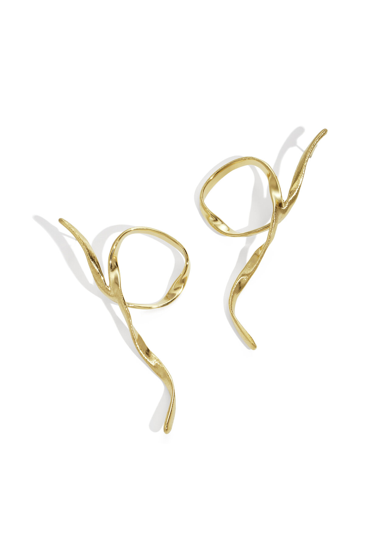 Pendientes de botón líneas Casual Diario Serie Simple Joyería de mujer 2