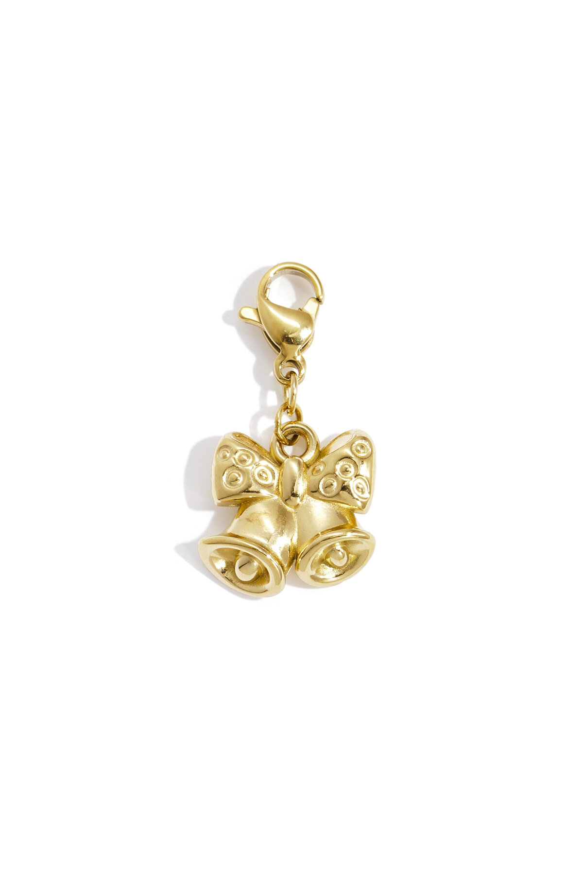 Jewelry charm Christmas bells DIY 