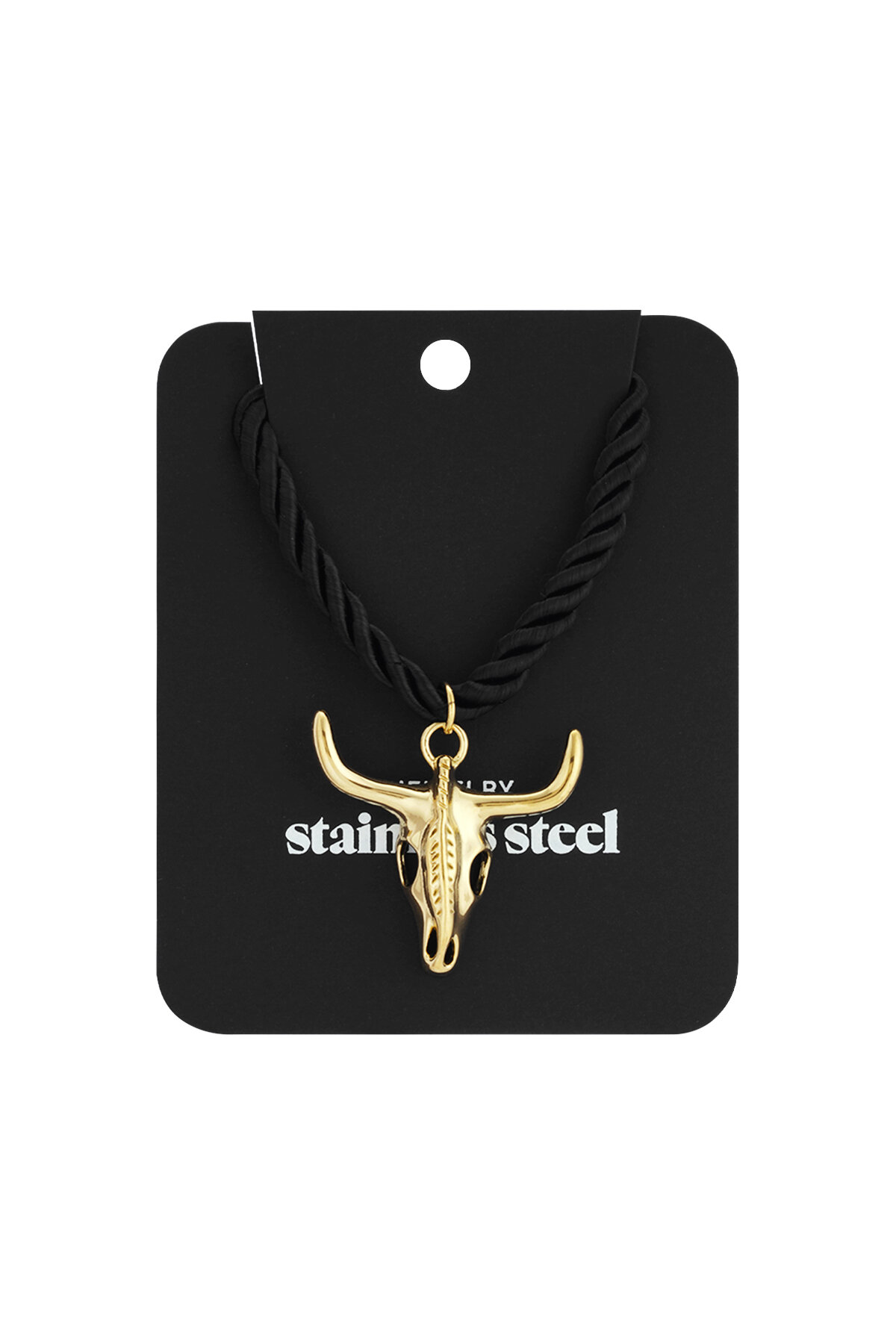 14 Karat vergoldete Polyester-Anhänger-Halsketten, Tier-, lässige, tägliche, einfache Serie, Damenschmuck Bild5